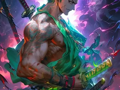 Bộ ảnh Zoro ngầu nhất trong One Piece cho fan cuồng