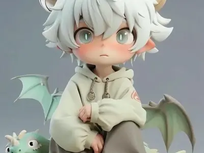 Bộ sưu tập ảnh chibi nam cute, độc lạ, mới nhất hiện nay