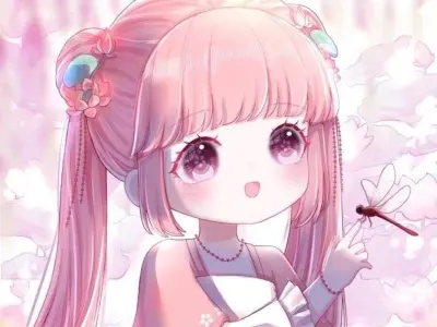 Hình ảnh chibi cute tươi tắn, dễ thương, đầy màu sắc
