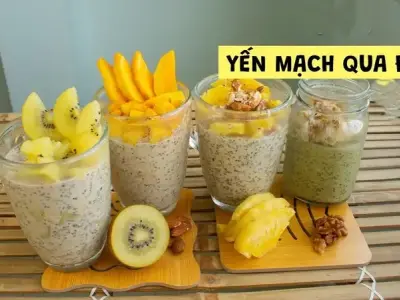 Cách làm yến mạch ngâm qua đêm thơm ngon và bổ dưỡng
