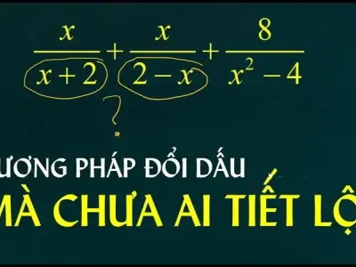 Quy tắc đổi dấu và cách áp dụng chuẩn trong Toán học