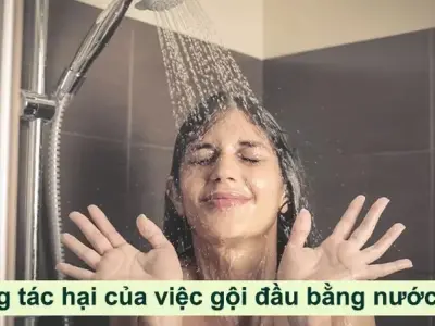 Tác hại gội đầu bằng nước nóng và ảnh hưởng lâu dài đến tóc