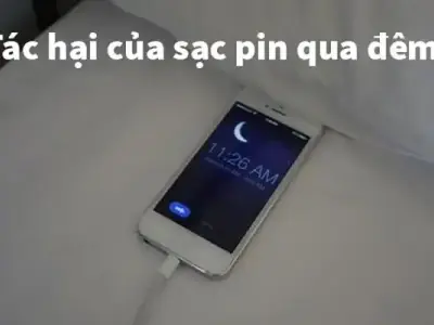 Tác hại sạc pin qua đêm và cách bảo vệ thiết bị an toàn