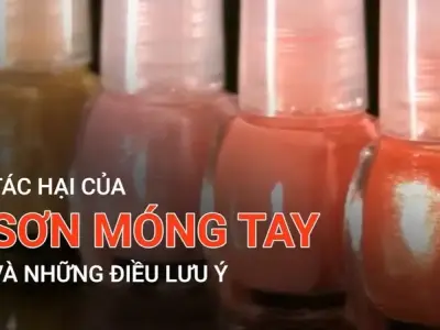 Tác hại sơn móng tay có thể gây ra những nguy hại khó lường
