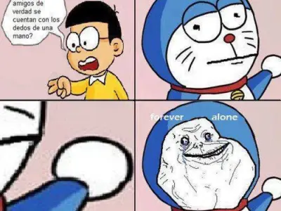 Meme Doraemon hài hước gây bão cộng đồng mạng 2025