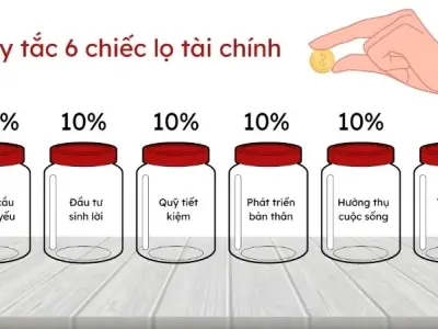 Quy tắc 6 chiếc lọ thay đổi cách bạn tiêu tiền mỗi ngày
