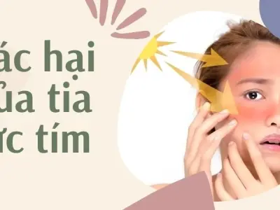 Tác hại của tia cực tím khi ra nắng mà không che chắn