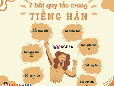 Giải mã 7 bất quy tắc trong tiếng Hàn: Chìa khóa chinh phục ngữ pháp