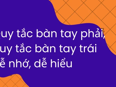 Quy tắc bàn tay trái: Xác định chiều lực điện từ chính xác