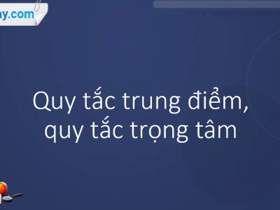 Quy tắc trung điểm vecto: Khám phá bản chất và ứng dụng trong hình học